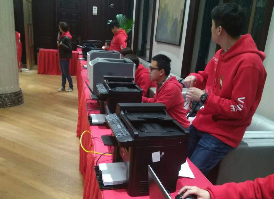 万科翡翠公园开幕复印机及办公电脑租机解决方案 万科翡翠公园开幕复印机及办公电脑租机解决方案